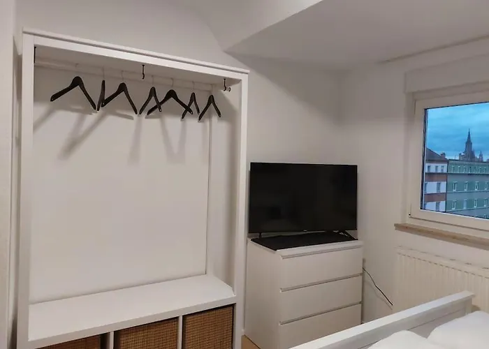 Rooftop Apartmens - Komfortable Neue Gemeinschaftsunterkunft Im Herzen Von - Raum 1 公寓